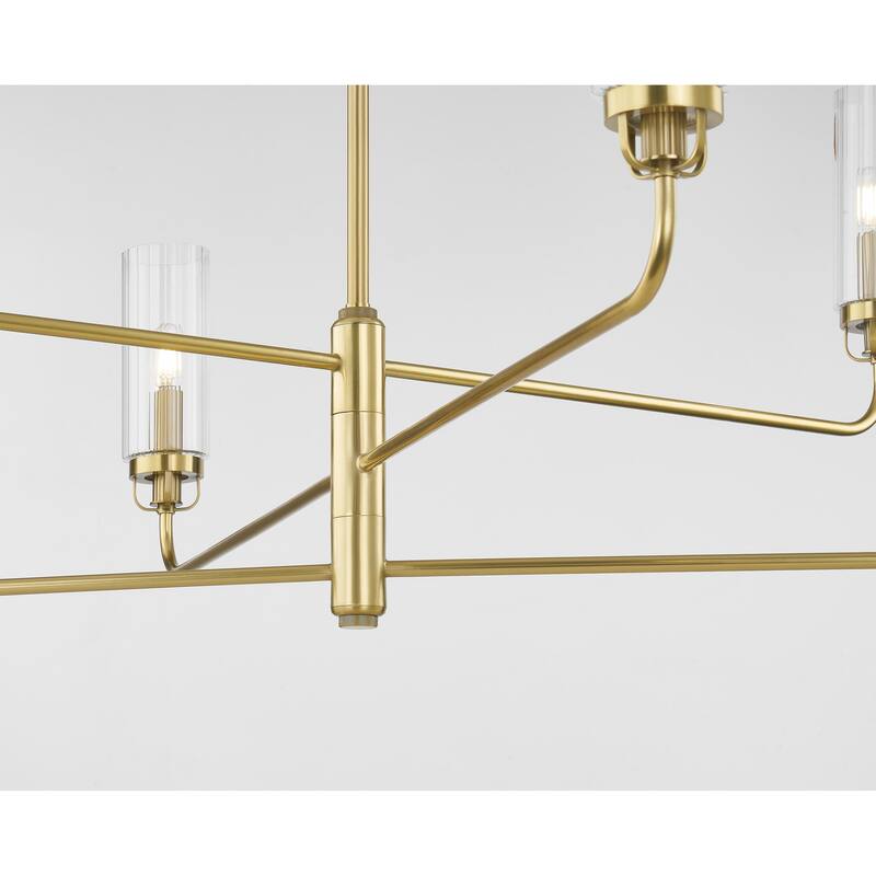 Halifax 48" Wide 6Light Aged Brass Chandelier Bed Bath & Beyond